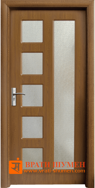 Интериорна HDF врата, модел 048 Златен дъб