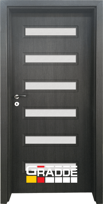 Интериорна HDF врата, модел Gradde Schwerin, Череша Сан Диего