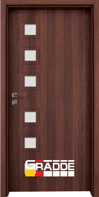 Интериорна HDF врата, модел Gradde Reichsburg, Шведски дъб