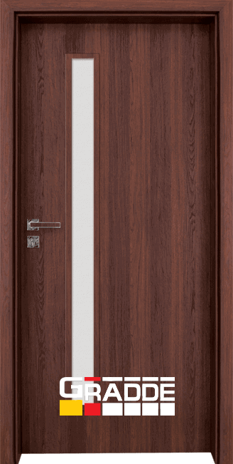 Интериорна HDF врата, модел Gradde Wartburg, Шведски дъб